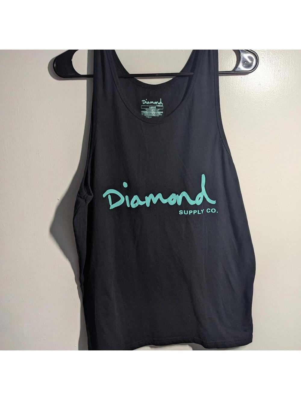 Diamond Supply Co. Script Logo Tank Top